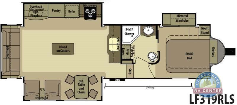 2015 Open Range Rv Light LF319RLS