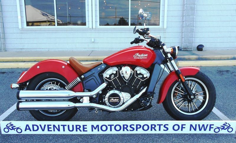 2016 Indian Scout Wildfire Red