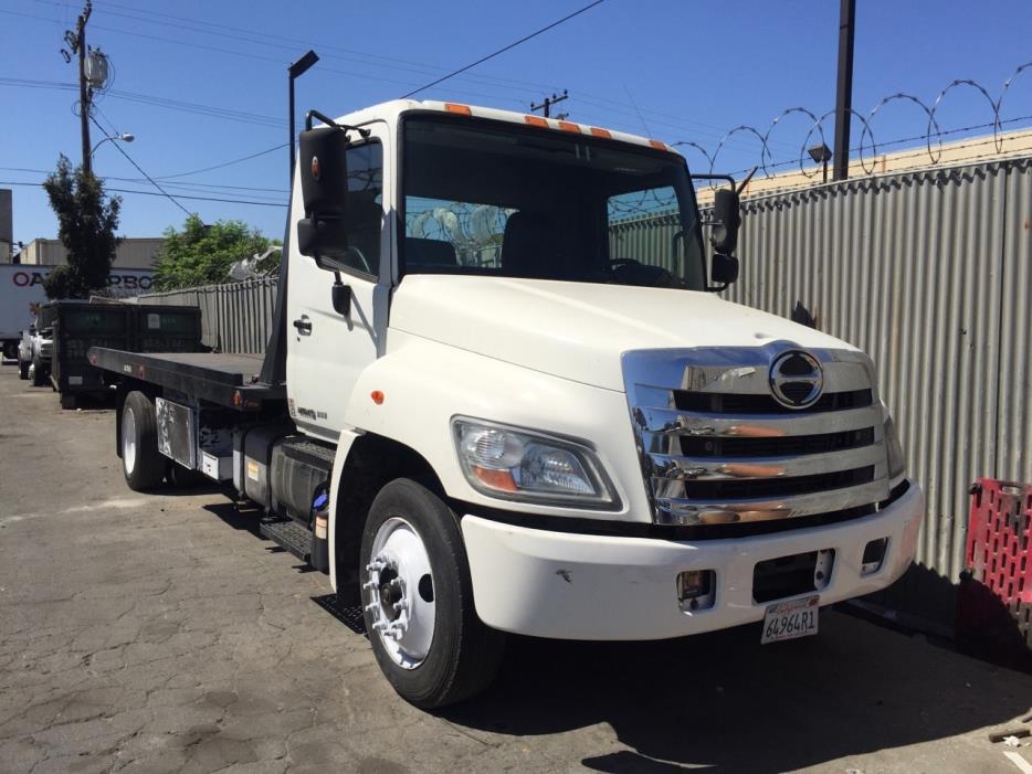 2012 Hino 268  Rollback Tow Truck