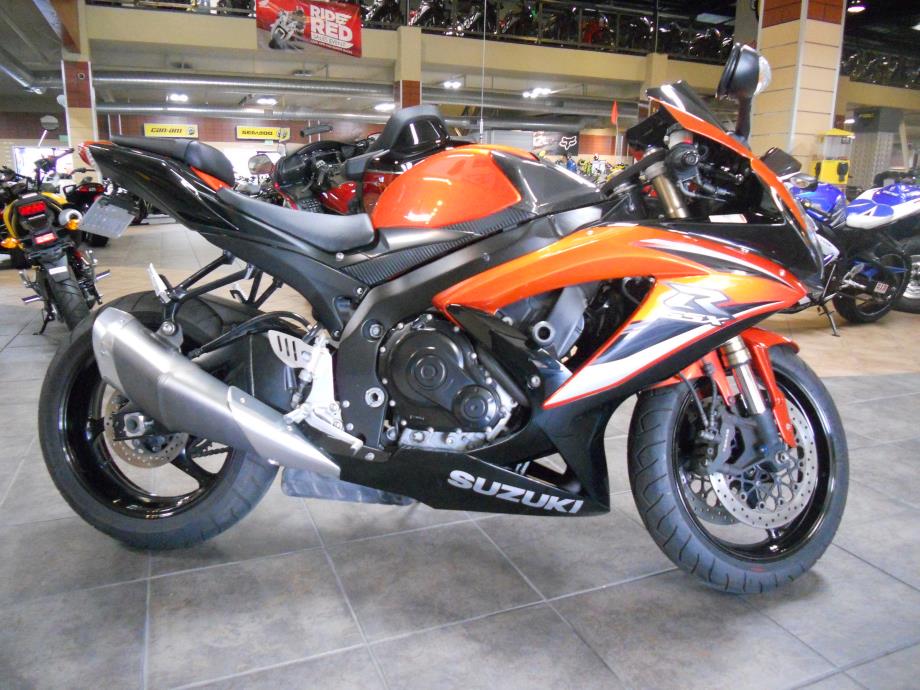 2009 Suzuki Gsx-R 600 Orange