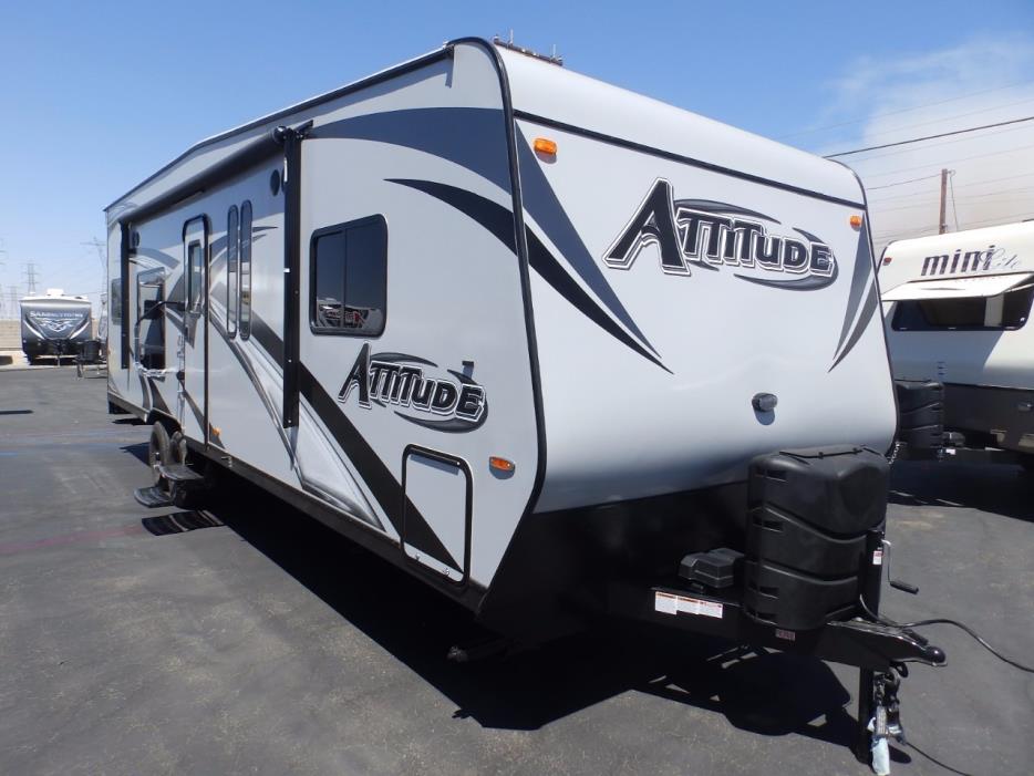 2017 Eclipse Recreational Vehicles ATTITUDE 27 SAG, RAMP DOOR PATIO CABLES, ONAN 4000