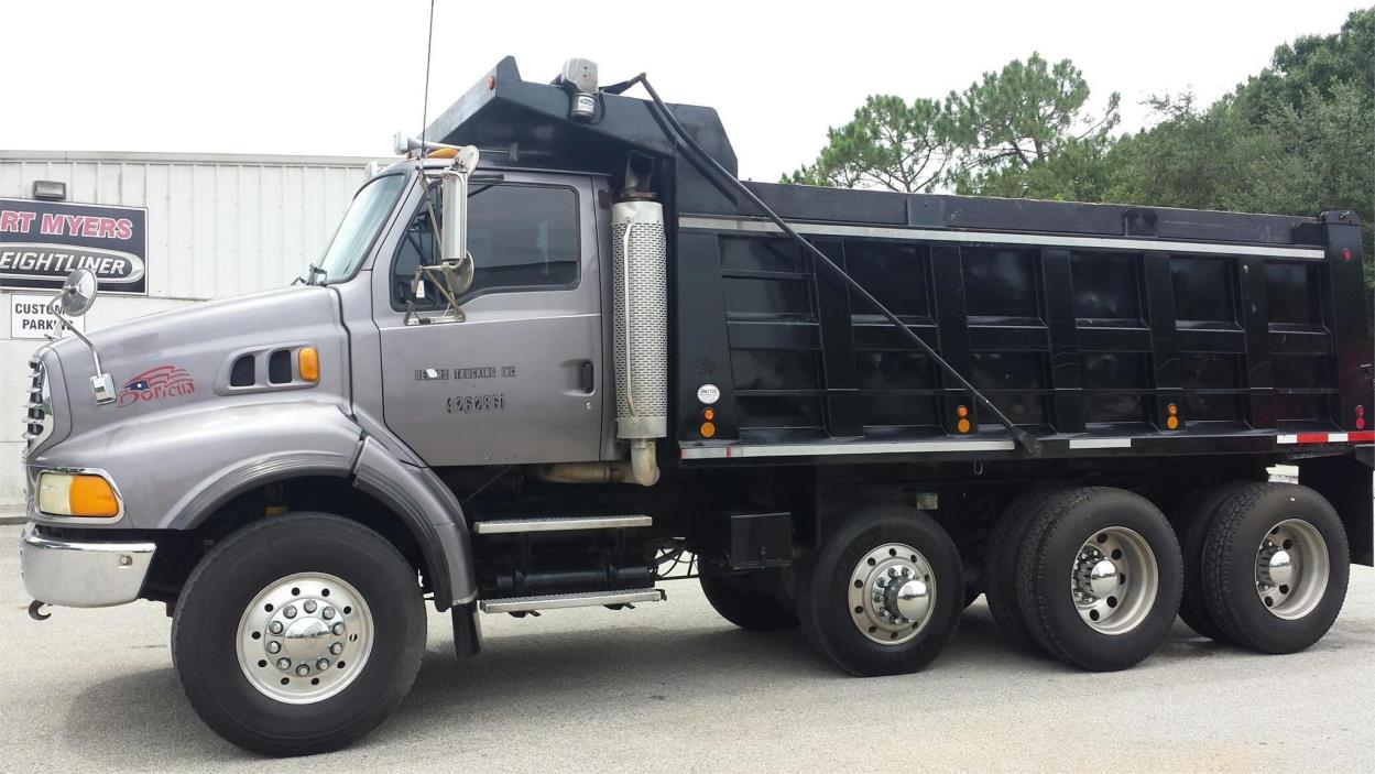 2006 Sterling Lt9500  Flatbed Dump