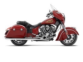 2017 Indian Chief Vintage Indian Motorcycle Red Over