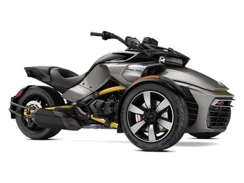 2017 Can-Am Spyder F3-S SE6 Pure Magnesium Metallic with Circuit Ye