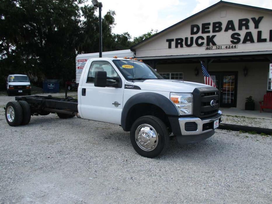 2012 Ford F450 Super Duty Cab  And  Chassis  Box Truck - Straight Truck