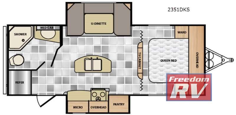 2017 Winnebago Industries Towables Minnie 2351 DKS