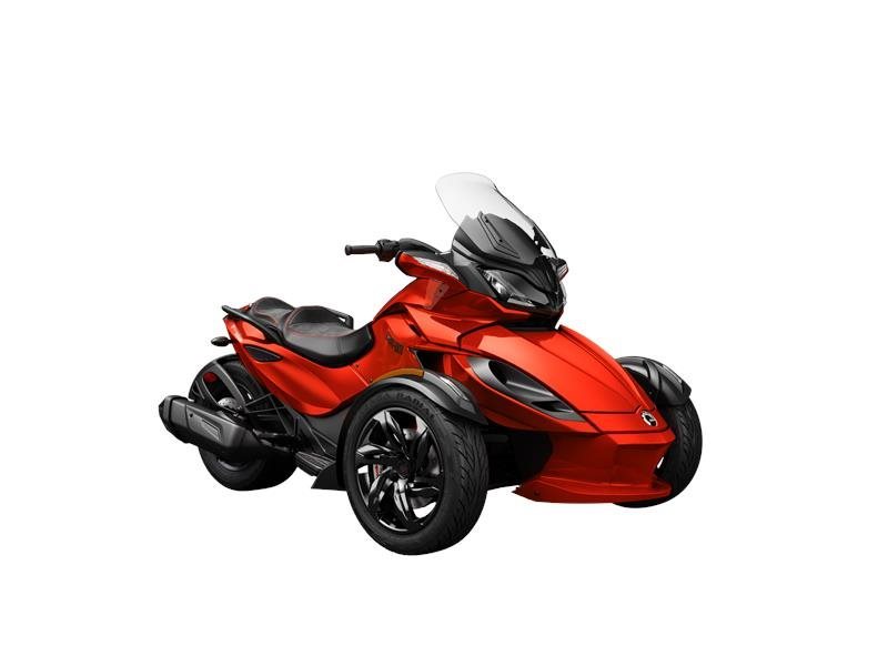 2016 Can-Am Spyder ST-S Magma Red
