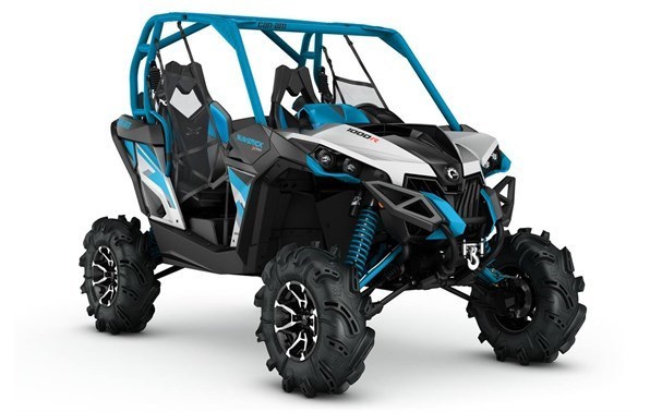 2017 Can-Am Maverick X mr - Hyper Silver, Black & Blue