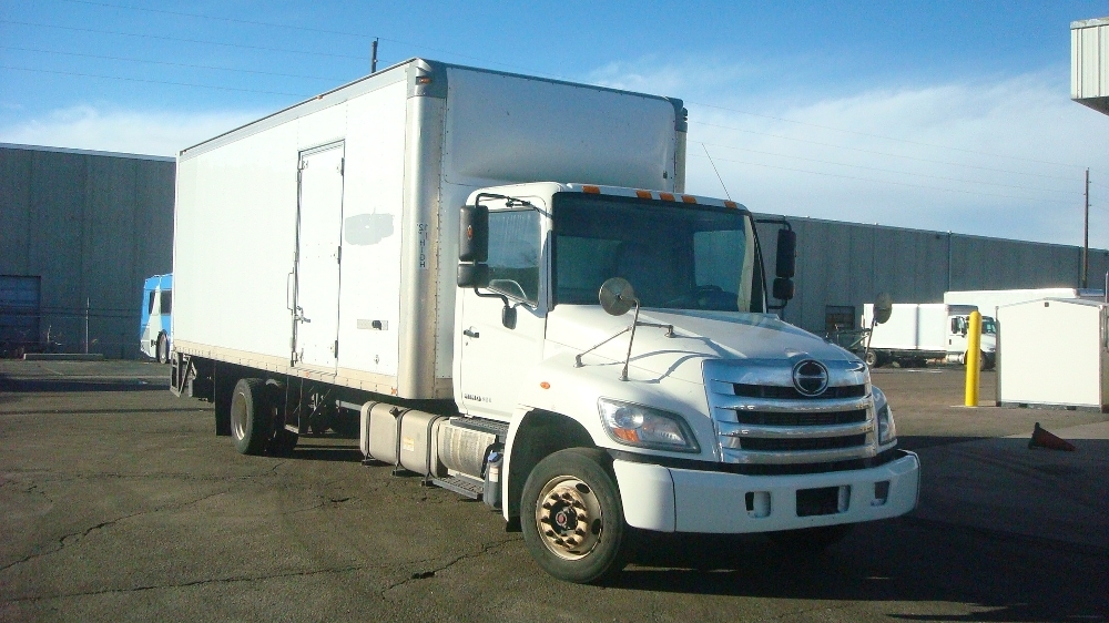 2012 Hino 258lp  Box Truck - Straight Truck