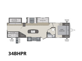 2017 Keystone Rv Premier 34BHPR