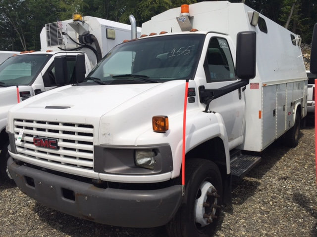 2007 Gmc C5500 14 Foot Long Enclosed Utility Serv  Utility Truck - Service Truck