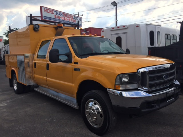 2003 Ford F450 Crew Cab Enclosed Utility Service T  Utility Truck - Service Truck