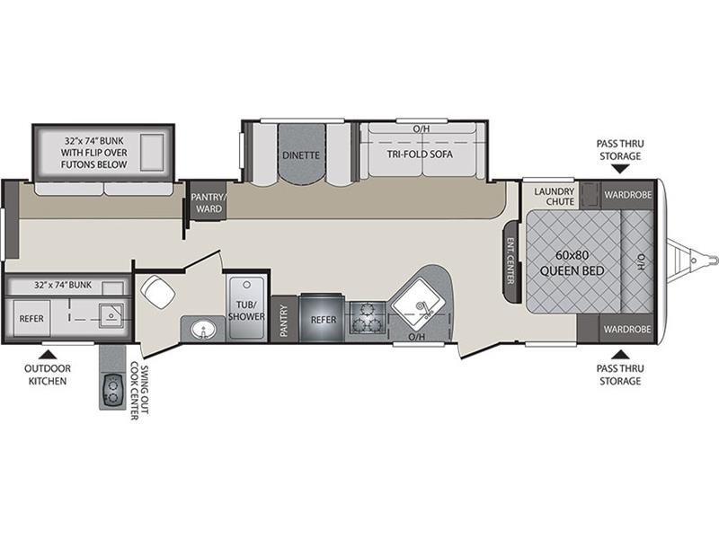 Keystone Rv Premier Ultra Lite 31bhpr RVs for sale