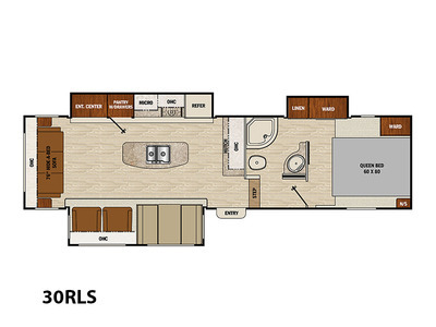 2017 Coachmen Chaparral Lite 30RLS