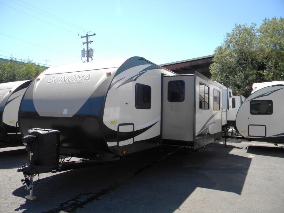 2017 Forest River Sonoma 290QBS, Outside Kitchen, Slide out, Sleeps 9