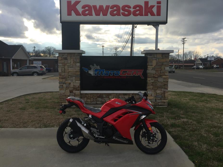 2016 Kawasaki Ninja 300 ABS Passion Red