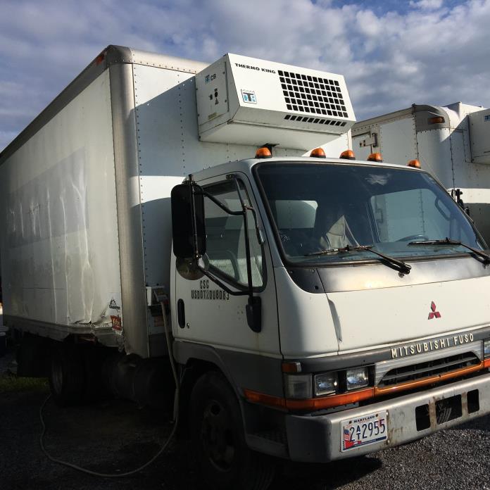 1996 Mitsubishi Fuso Fe  Box Truck - Straight Truck