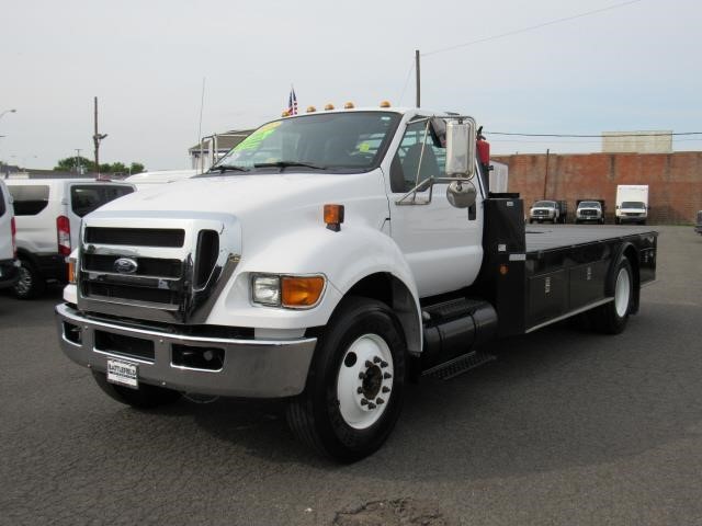 2012 Ford F750  Flatbed Truck