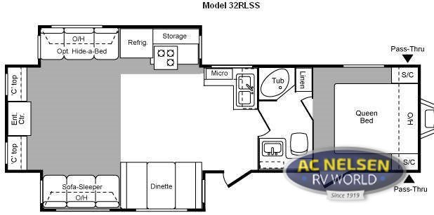 2010 Keystone Rv Hornet 32RLSS