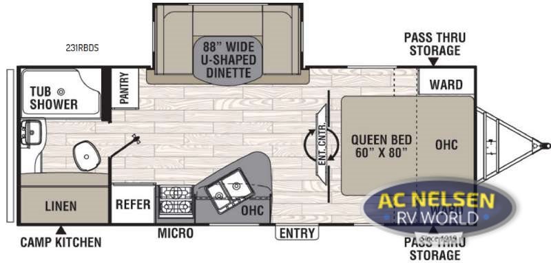 2017 Coachmen Rv Freedom Express 231RBDS