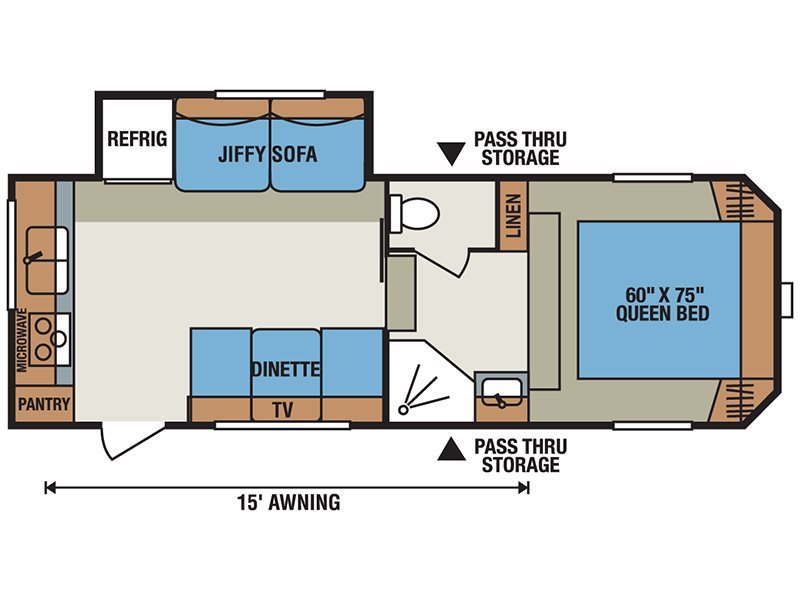 2017 Kz Rv Sportsmen S235RK