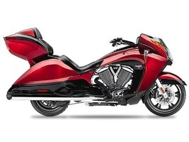 2016 Victory Cross Country Havasu Red with Clear Pear
