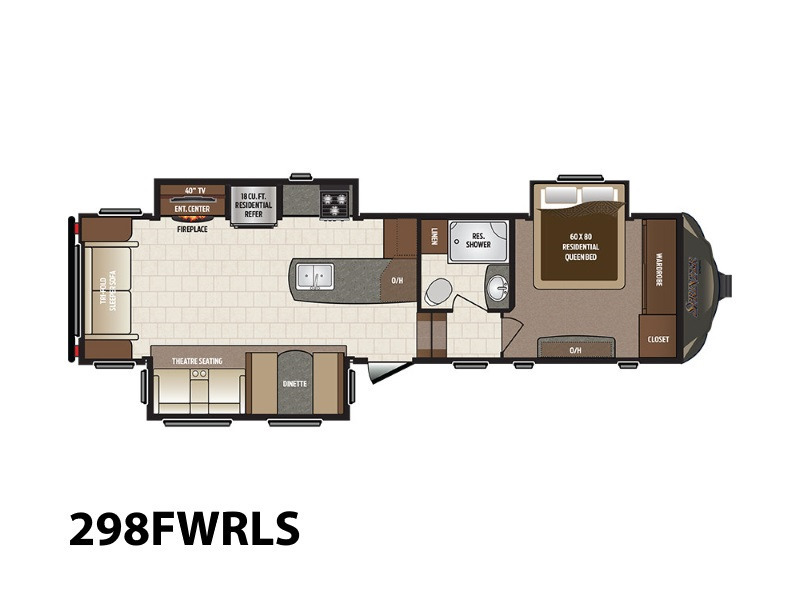 2017 Keystone Rv Sprinter Wide Body 298FWRLS