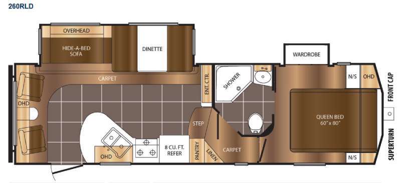 2013 Forest River CRUSADER 260RLD