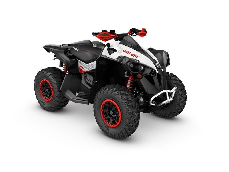 2017 Can-Am Renegade X xc 1000R White / Black / Can-Am Red
