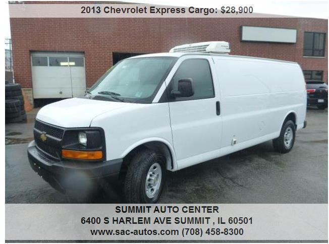 2013 Chevrolet Express Cargo  Cargo Van
