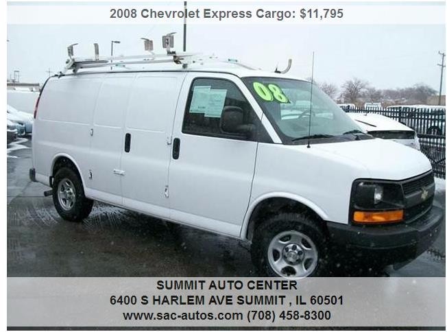 2008 Chevrolet Express Cargo  Cargo Van