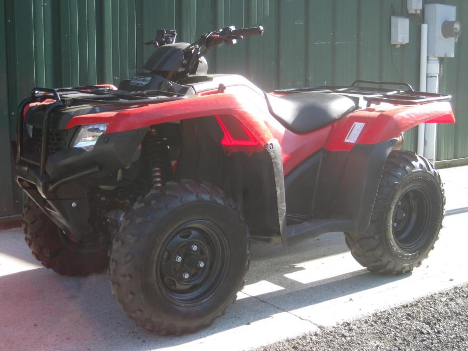 2016 Honda RANCHER 420 STOCK WITH BUMPERS,VERY
