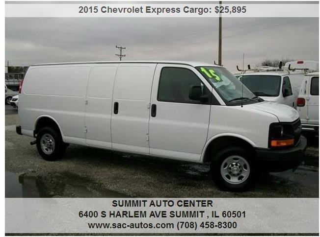 2015 Chevrolet Express Cargo  Cargo Van
