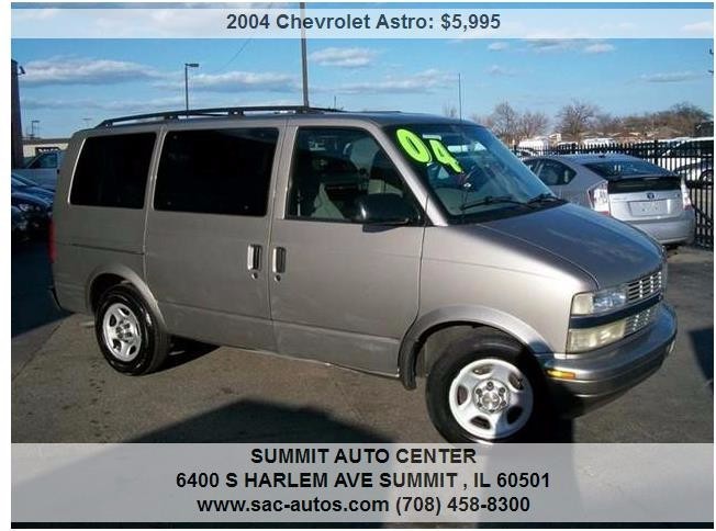 2004 Chevrolet Astro  Cargo Van