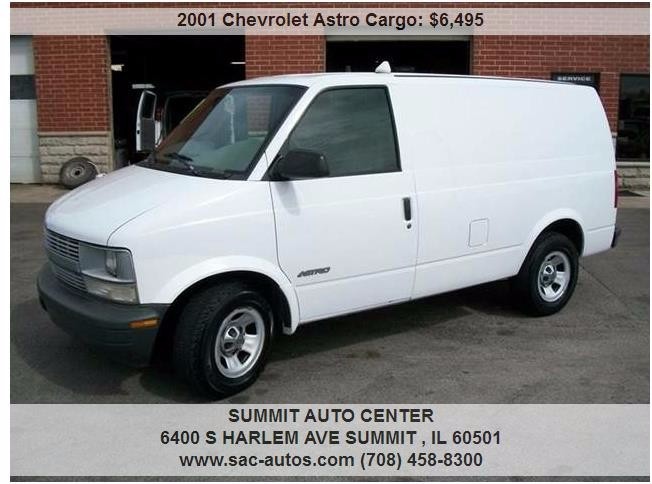 2001 Chevrolet Astro Cargo  Cargo Van