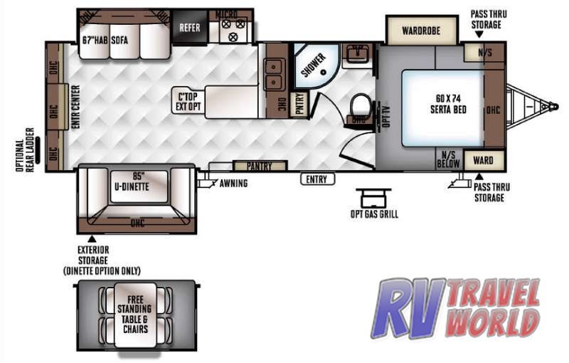 2017 Forest River Rv Flagstaff Super Lite 27RLWS