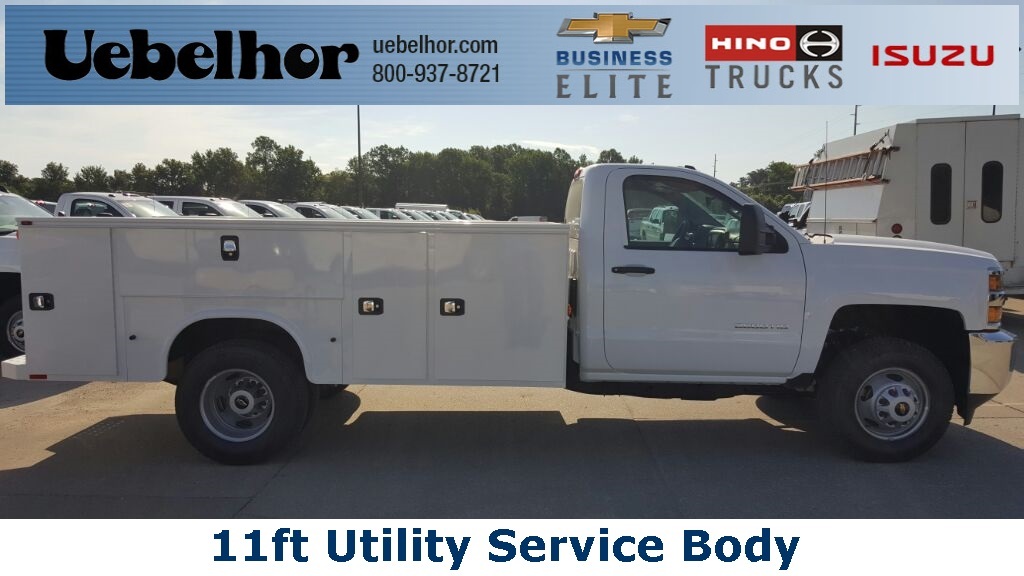 2016 Chevrolet Silverado 3500hd 11 Ft Utility Service B  Pickup Truck