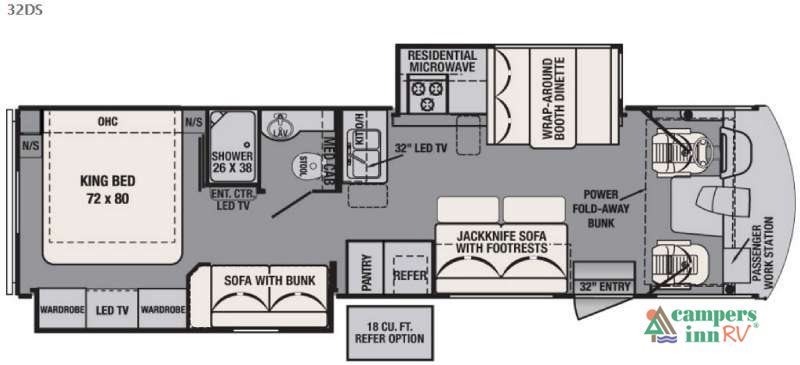 2016 Forest River Rv FR3 32DS