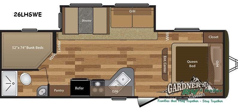 2017 Keystone Rv Hideout 26LHSWE