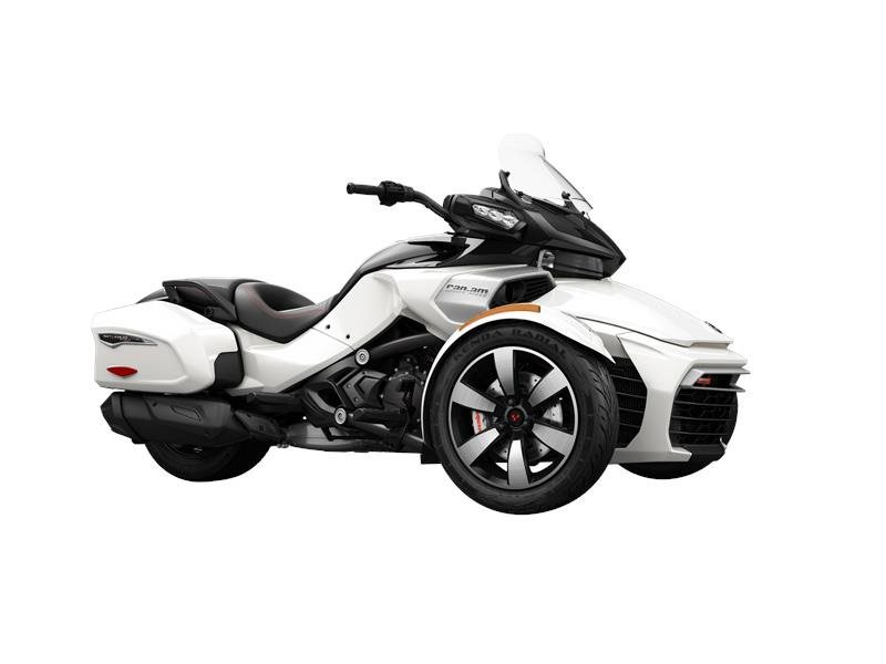 2016 Can-Am Spyder F3-T SE6 Pearl White