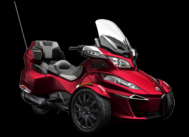 2016 Can-Am Spyder RT-S SE6 Intense Red Pearl