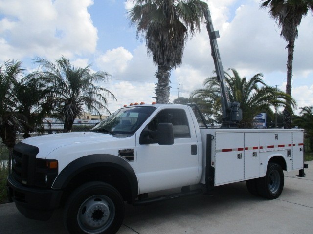 2008 Ford F550  Crane Truck