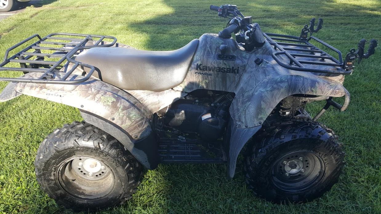 2009 Kawasaki Prairie 360 4x4 Camo