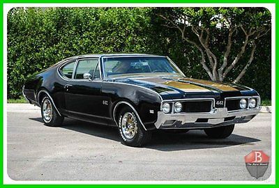 Oldsmobile : 442 AUTHENTIC 442 WITH MATCHING NUMBERS FACTORY A/C 1969 sport coupe used automatic rear wheel coupe