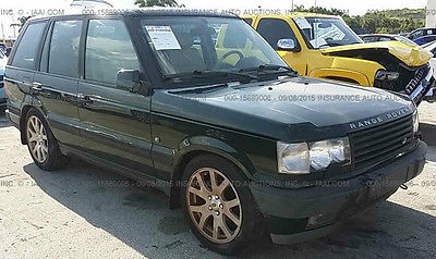 Land Rover : Range Rover HSE Sport Utility 4-Door 2002 land rover range rover hse sport utility 4 door 4.6 l