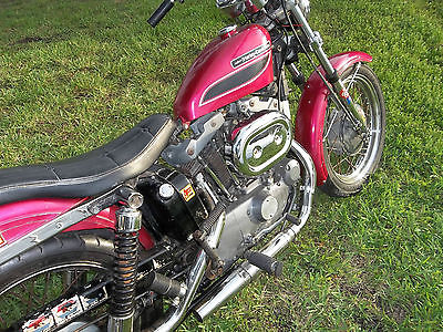 Harley-Davidson : Sportster 1972 harley davidson sportster orig paint 1482 miles w extra nos parts and used