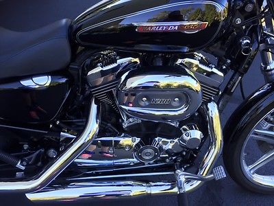 Harley-Davidson : Sportster 2009 custom harley davidson motorcycle low mileage