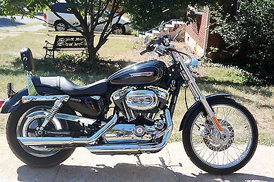 Harley-Davidson : Sportster VERY LOW MILES WELL CARED FOR. BLACK WITH LOTS OF CHROME