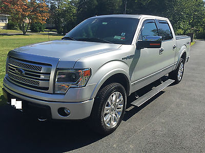 Ford : F-150 PLATINUM 2013 ford f 150 platinum edition only 19 k miles one owner clean history
