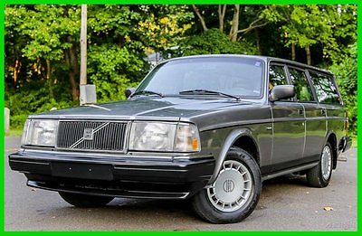 Volvo : 240 Base Wagon 4-Door 1992 volvo 240 wagon 1 owner washington car 3 rd row seat rare serviced